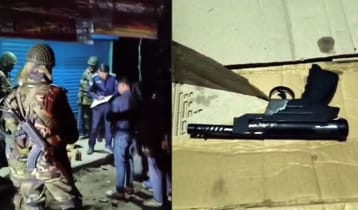 সুনামগঞ্জে যৌথবাহিনীর অভিযানে রিভলবার উদ্ধার