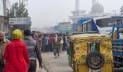 গাজীপুরে বকেয়া বেতনের দাবিতে মহাসড়ক অবরোধ 