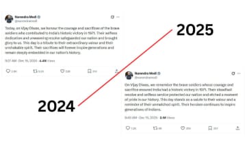 এবারও বাংলাদেশের স্বাধীনতা যুদ্ধকে ভারতের যুদ্ধ বলে দাবি মোদির
