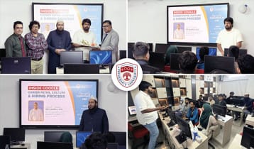 প্রেসিডেন্সি ইউনিভার্সিটিতে গুগলে ক্যারিয়ার ও নিয়োগ প্রক্রিয়া নিয়ে অনুপ্রেরণার সন্ধ্যা প্রেসিডেন্সি ইউনিভার্সিটিতে গুগলে ক্যারিয়ার ও নিয়োগ প্রক্রিয়া নিয়ে অনুপ্রেরণার সন্ধ্যা