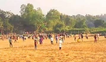 ধানের খড় শুকানো নিয়ে দুই গ্রামবাসীর সংঘর্ষ, অর্ধশতাধিক আহত