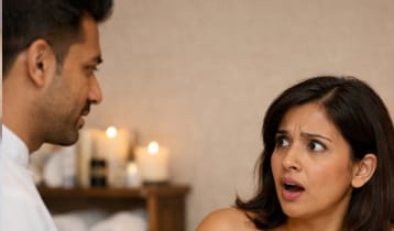 স্পা সেন্টারে পুরুষ থেরাপিস্ট দেখে হতবাক নারী