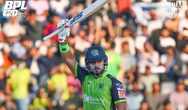 রাজশাহীকে লড়াকু টার্গেট ছুড়ল সিলেট