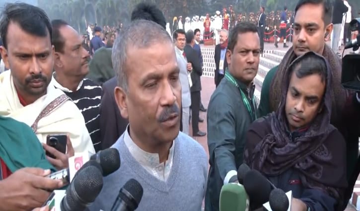 ১৬ ডিসেম্বরের প্রত্যয়ে গণঅভ্যুত্থানের মাধ্যমে দেশ পুনর্নির্মাণের সুযোগ পেয়েছি