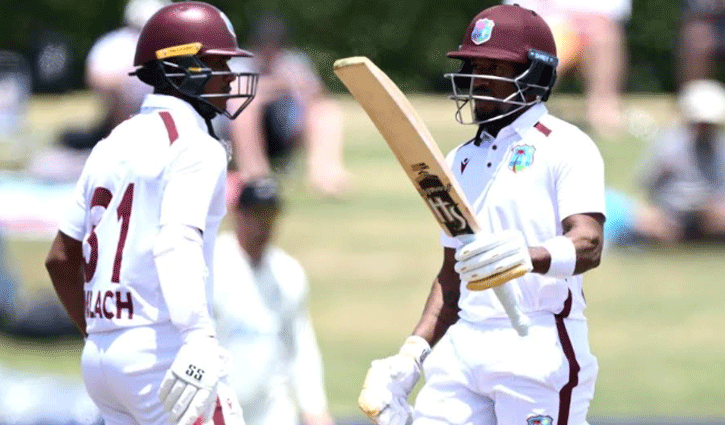 হজের সেঞ্চুরিতে ওয়েস্ট ইন্ডিজের জবাব