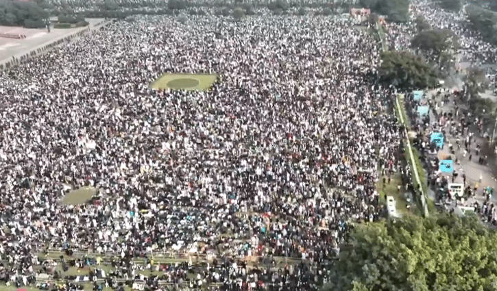 মানিক মিয়া অ্যাভিনিউয়ে খালেদা জিয়ার মরদেহ