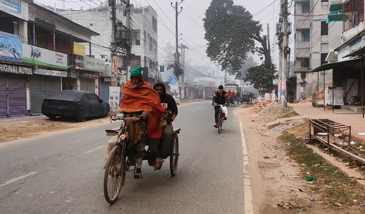 চুয়াডাঙ্গার সর্বনিম্ন তাপমাত্রা আজ ৮.৭ ডিগ্রি 