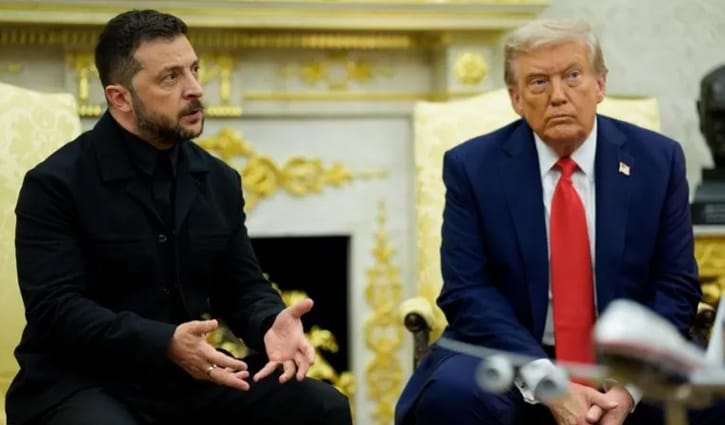 যুদ্ধ বন্ধে ট্রাম্পের সঙ্গে ফের বৈঠকে বসছেন জেলেনস্কি