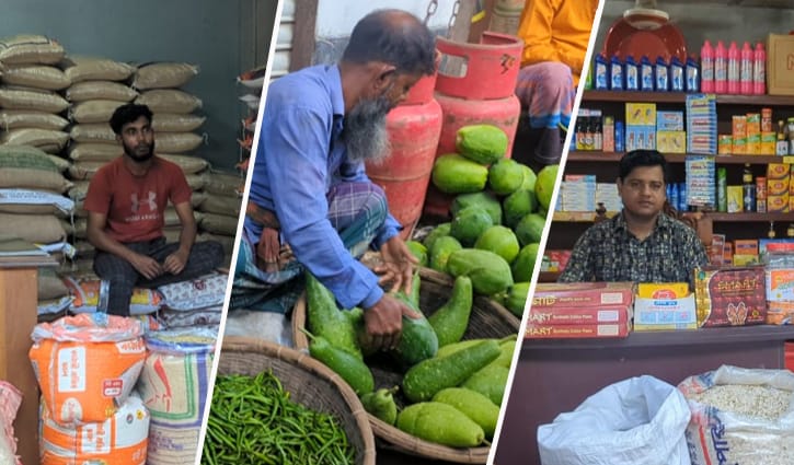 ধামরাইয়ে স্থিতিশীল চাল-ডাল-সবজির বাজার