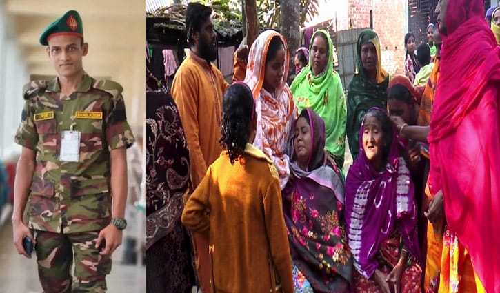 জাতিসংঘের ঘাঁটিতে সন্ত্রাসী হামলায় নিহত সবুজের বাড়িতে শোকের মাতম