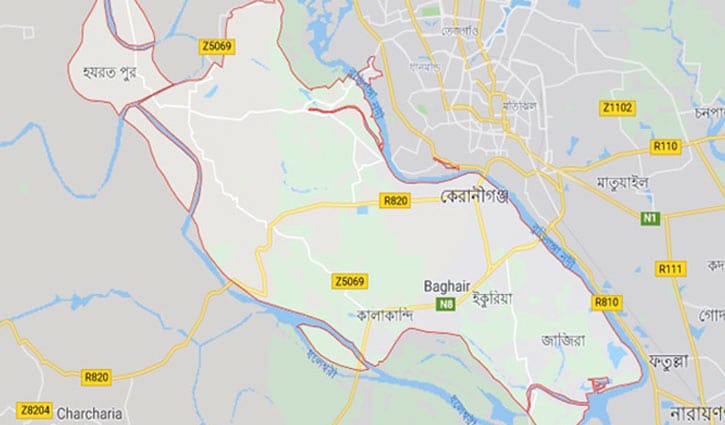 কেরানীগঞ্জে অজ্ঞাত ব্যক্তির হাত-পা বাঁধা মরদেহ উদ্ধার