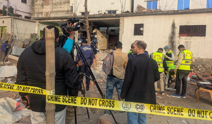 কেরাণীগঞ্জে মাদ্রাসা ভবনে ফের বিস্ফোরণ