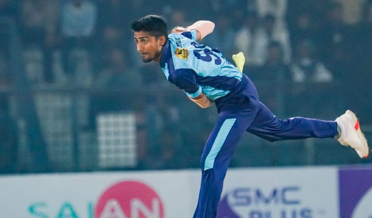 মেহেদীর হ‌্যাটট্রিক, নাটকীয় ম্যাচে নোয়াখালীকে হারাল সিলেট