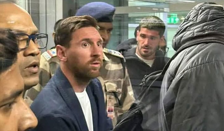 বিশৃঙ্খলতায় পণ্ড মেসিকে ঘিরে কলকাতার আয়োজন