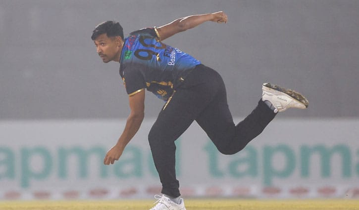 মোস্তাফিজুরের কিপটে বোলিংয়ে ঢাকার হৃদয় ভাঙল রংপুর