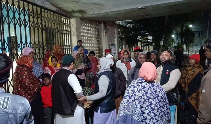 মেয়ের বাড়ি যাওয়ার পথে ট্রাকচাপায় প্রাণ গেল মায়ের