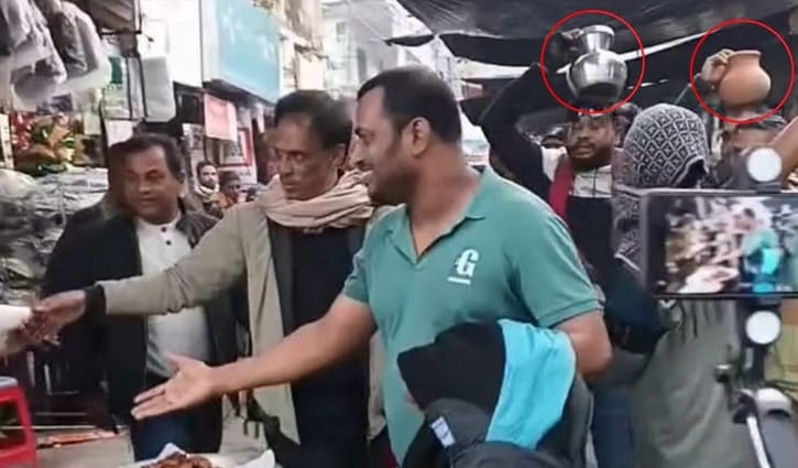 প্রতীক বরাদ্দের আগেই প্রচারে মাথায় কলস, বিএনপির বিদ্রোহী টিপুকে শোকজ