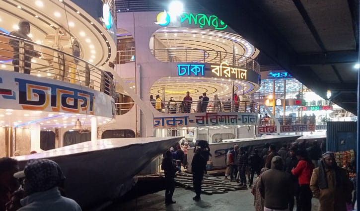 দুই দিন পর ঢাকা-বরিশাল রুটে লঞ্চ চলাচল শুরু