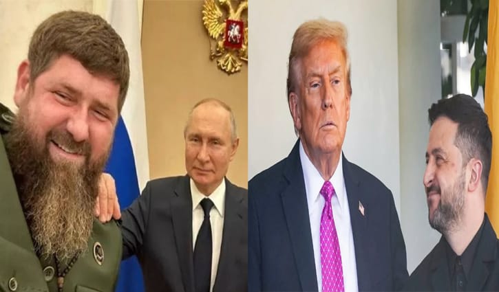 যুক্তরাষ্ট্রের কাছে চেচনিয়ার প্রেসিডেন্টকে ‘অপহরণের’ অনুরোধ জেলেনস্কির