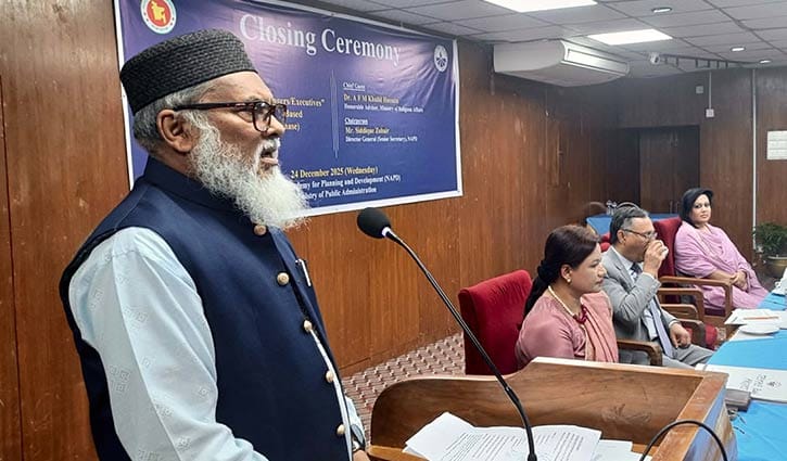 সাম্প্রদায়িক সম্প্রীতি ও শান্তিপূর্ণ সহাবস্থান উন্নয়নের পূর্বশর্ত: ধর্ম উপদেষ্টা