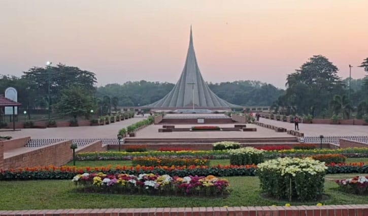 বিজয় দিবস উদযাপনে প্রস্তুত জাতীয় স্মৃতিসৌধ বিজয় দিবস উদযাপনে প্রস্তুত জাতীয় স্মৃতিসৌধ