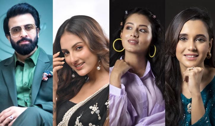 শ্রীলঙ্কায় যাচ্ছেন শাকিব, সঙ্গী জ্যোতির্ময়ী-ফারিণ-সাবিলা