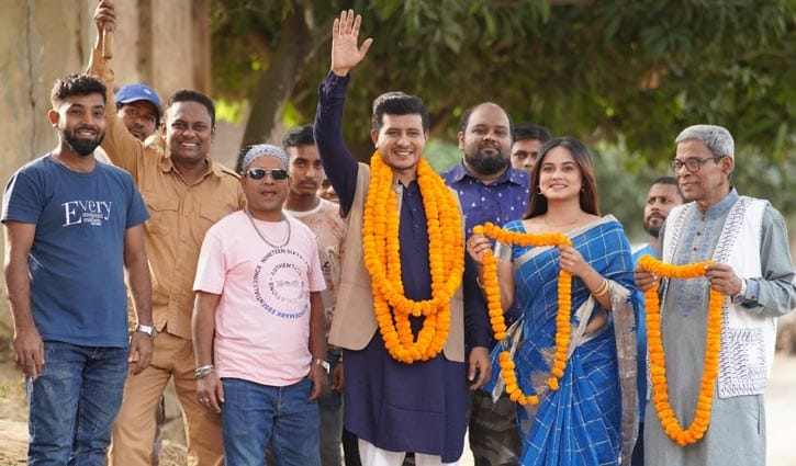 ‘আপসহীন জননেতা’ রূপে পর্দায় আসছেন শামীম হাসান সরকার