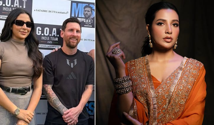 মেসি বিতর্ক: মুখ খুললেন শুভশ্রী মেসি বিতর্ক: মুখ খুললেন শুভশ্রী