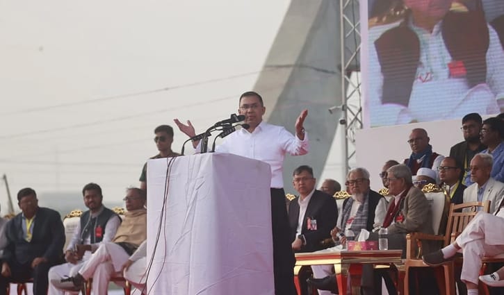 নিরাপদ দেশ গড়ার প্রত্যয় তারেক রহমানের