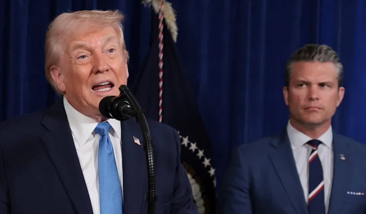 ভেনেজুয়েলায় হামলার ন্যাযতায় ২০০ বছরের পুরোনো নীতি সামনে আনলেন ট্রাম্প