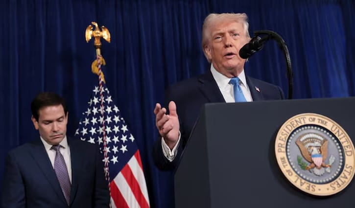 ভেনেজুয়েলার অন্তর্বর্তী সরকারকে বশে আনতে ট্রাম্পের হুমকি কৌশল