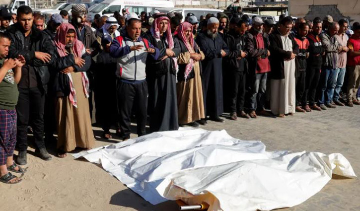 ‘বিশ্বের নজরদারির মধ্যেই ফিলিস্তিনিদের ওপর গণহত্যা চালাচ্ছে ইসরায়েল’