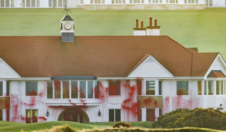 ট্রাম্পের অবকাশযাপন কেন্দ্রে ফিলিস্তিনপন্থীদের হামলা