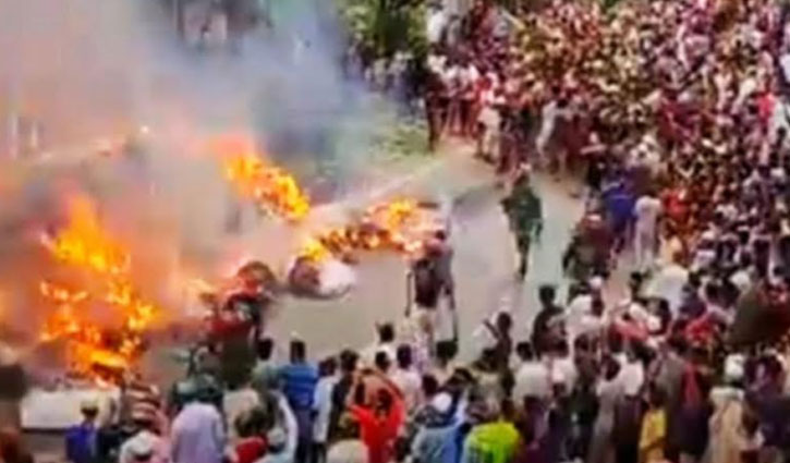 নারায়ণগঞ্জে ঝুটের গোডাউন ও দোকানে আগুন নারায়ণগঞ্জে ঝুটের গোডাউন ও দোকানে আগুন