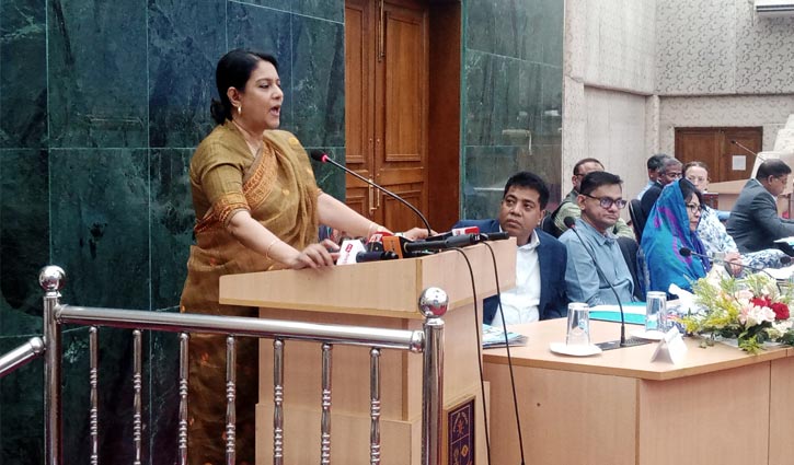 দেশে প্লাস্টিক কমানোয় বিশ্ব সম্প্রদায়েরও আপত্তি আছে: সৈয়দা রিজওয়ানা