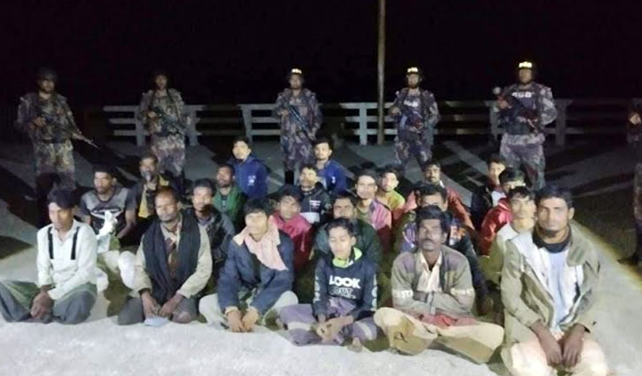 টেকনাফে অপহৃত ২৯ জেলেকে ফেরত এনেছে বিজিবি