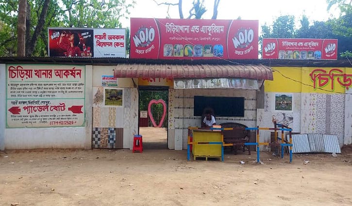 গজনী অবকাশকেন্দ্রের অবৈধ চিড়িয়াখানা থেকে ১৭ প্রাণি জব্দ