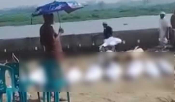 সড়কের জন্য মাটি খোঁড়ার সময় পাওয়া গেল সাতটি কঙ্কাল