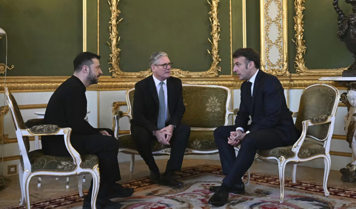 ইউক্রেনে এক মাসের যুদ্ধবিরতির প্রস্তাব ফ্রান্স-যুক্তরাজ্যের