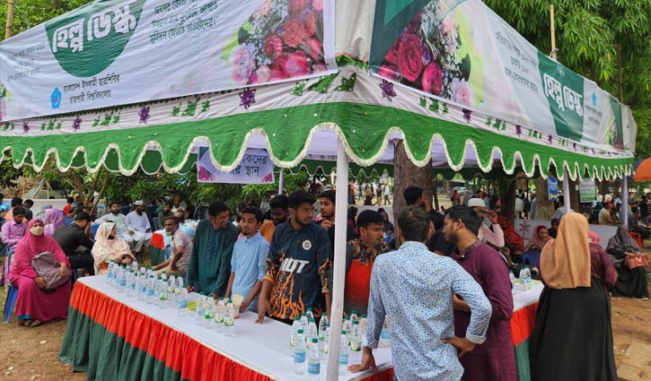 রাবিতে ভর্তিচ্ছুদের পাশে শিবির-ছাত্রদল