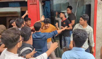 সারজিসের উপস্থিতিতেই এনসিপির সমাবেশে হাতাহাতি