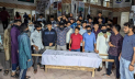 প্রশাসনকে ‘মৃত’ ঘোষণা করে বরিশাল বিশ্ববিদ্যালয়ে কফিন মিছিল