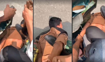 ছাত্রলীগ কর্মীর পিঠে পা-চাপা দিয়ে শহর ঘোরানোর পর কলেজ ছাত্রদলের কমিটি বিলুপ্ত
