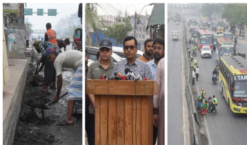 যাত্রাবাড়ী থেকে সাইনবোর্ড পর্যন্ত ডিএসসিসির বিশেষ পরিচ্ছন্নতা অভিযান