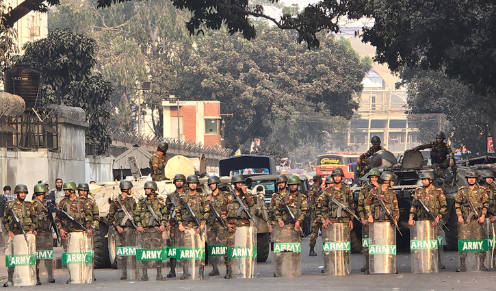 সচিবালয়ে চাকরিচ্যুত বিডিআর সদস্যদের প্রতিনিধিদল