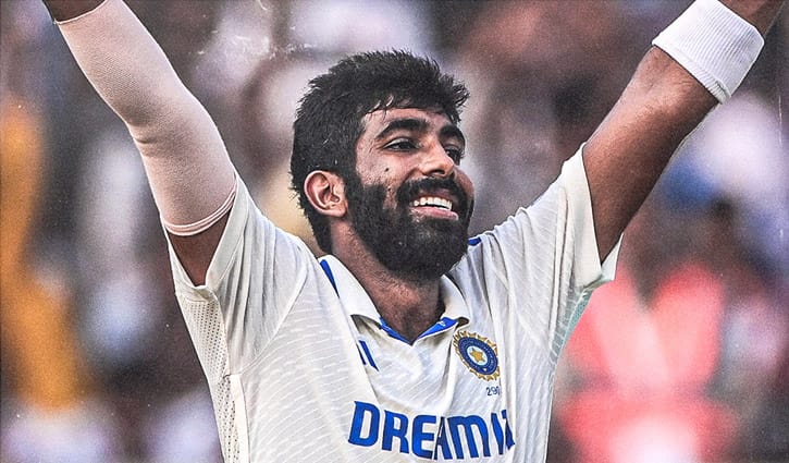 উইজডেনের বর্ষসেরা বুমরা