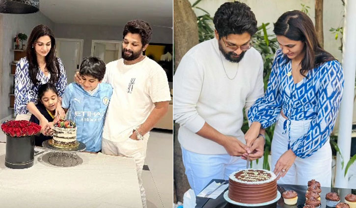 আল্লু-স্নেহার ‘সিনেমাটিক’ প্রেম-বিয়ে আল্লু-স্নেহার ‘সিনেমাটিক’ প্রেম-বিয়ে