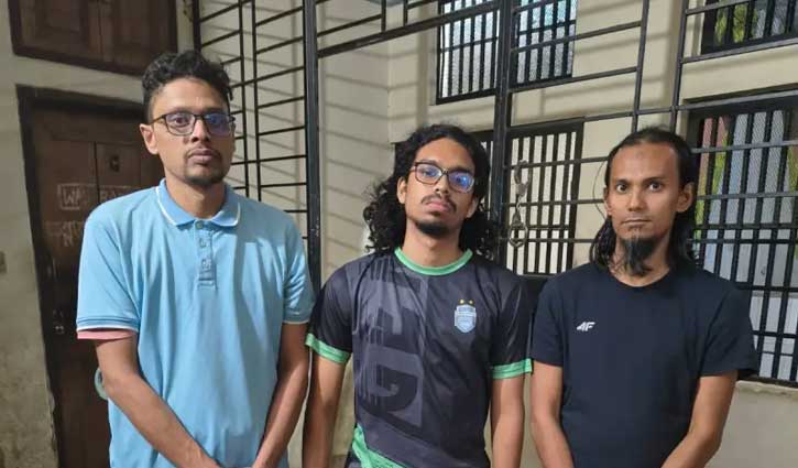 উত্তরা থেকে হিযবুত তাহরীরের তিন সদস্য গ্রেপ্তার