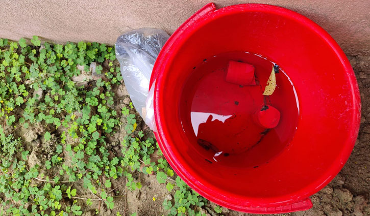 প্রাথমিক স্কুলের বারান্দা থেকে বোমা সদৃশ বস্তু উদ্ধার