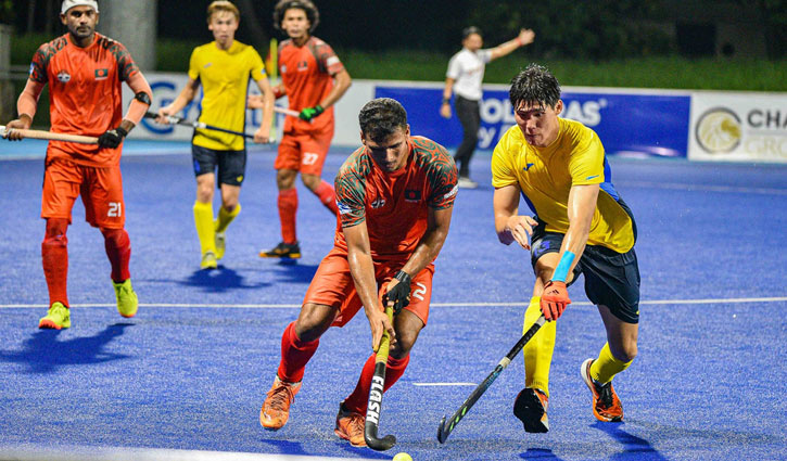 Bangladesh shows great performance at start of AHF Cup Bangladesh shows great performance at start of AHF Cup